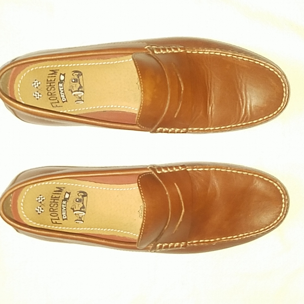 Florsheim Driver leather penny loafers